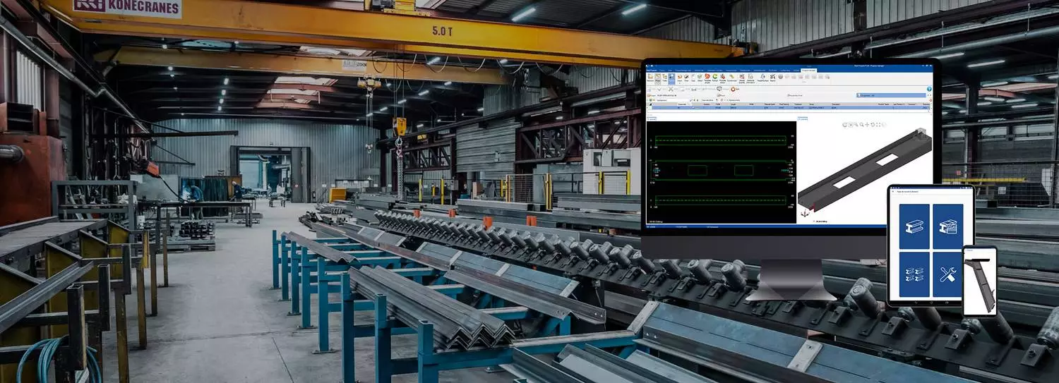 steel construction software features